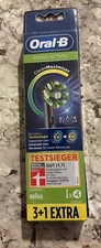 Oral-B CrossAction Black Edition (4-Heads) Toothbrush Heads Replacement Refills