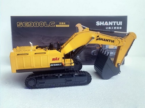 SHANTUI SE980LC Hydraulikbagger DieCast Modellsammlung Spielzeug Maßstab 1:35 - Bild 4 von 8