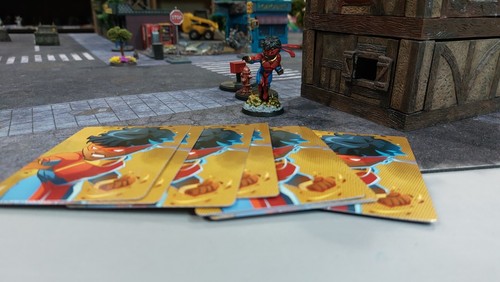 Cmon Games Marvel United Multiverse X-Force Sunspot Painted with Cards - Picture 4 of 4