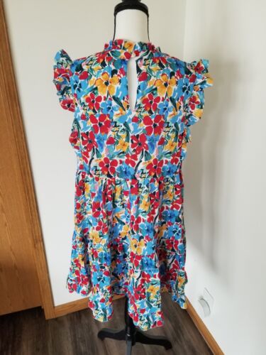 NWT JODIFL On the Move Floral Ruffle Dress - Picture 3 of 5