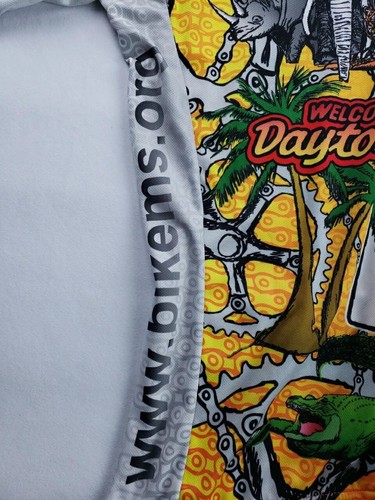Vomax - WELCOME TO DAYTONA BEACH Bike MS Mens Cycling Jersey - Size M - Picture 8 of 13