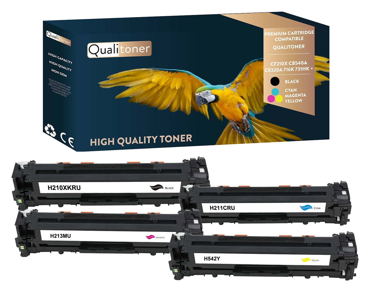 Cartouches EP731CL et noir pour Canon - Pack complet pour redonner vie à vos rapports colorés