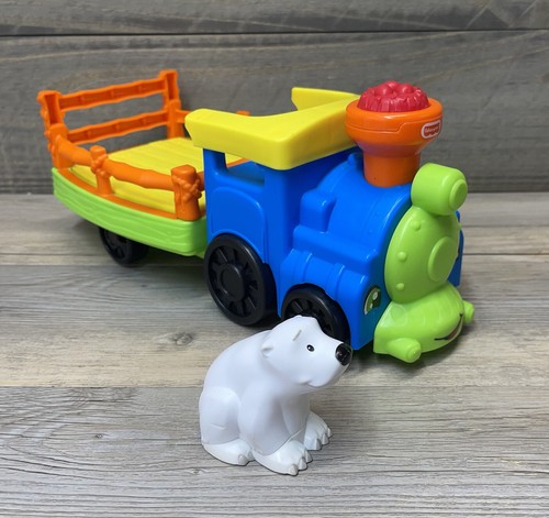 Fisher Price Little People Choo-Choo Zoo Train w/Animal Sounds & 3 figures - Picture 6 of 15