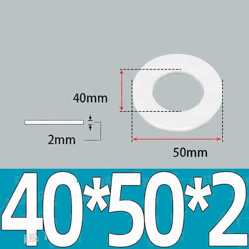 PTFE-Flachdichtungen,M3-M66,1-3 mm dick –langlebig & zuverlässig für Kunststoffe - Picture 100 of 110
