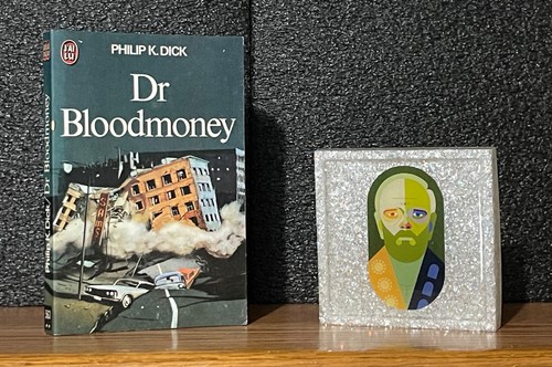 VNTG pb PHILIP K DICK Dr Bloodmoney 1974 FRENCH J'ai Lu Sci-Fi Dystopian Future - Picture 1 of 11