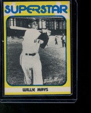 1980 TCMA Superstars Willie Mays #18 