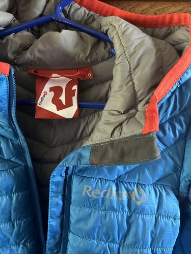 RedFox Boys Mountain Climbing Coat Blue Size 110/4T Boulder CO - Picture 2 of 4