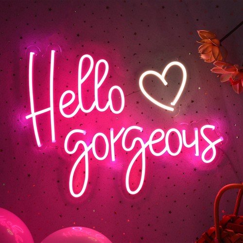 Letrero de neón personalizado letrero personalizado para fiesta boda día de fiesta letrero decorativo luz - Imagen 6 de 9