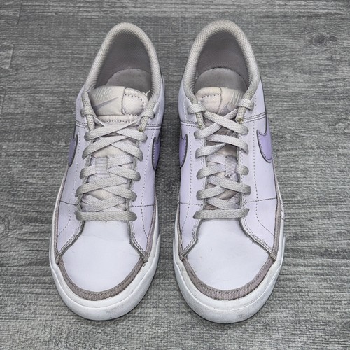 Nike Court Legacy GS Sneaker Jugend 4Y Damen 5,5 Lila Weiß Schuhe DA5380-500 - Bild 2 von 11