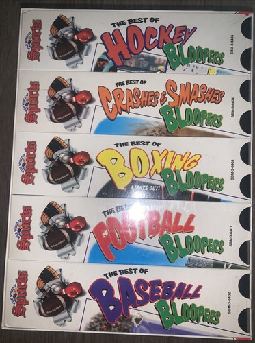 Wild World Sports Supermania Ultimate Bloopermania 10 Video VHS Collection 1996 - Picture 6 of 6
