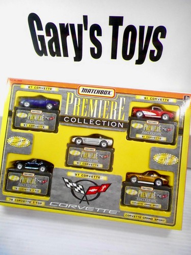Matchbox Premiere Collection Chevy Corvette Collection New Old Stock LOT OF 4 - Picture 3 of 6