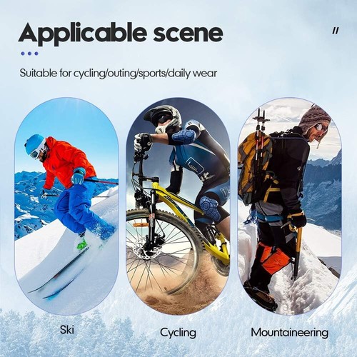 -10℉ Waterproof Windproof Touch Screen Warm Winter Gloves for Cold Weather Men - Picture 10 of 12