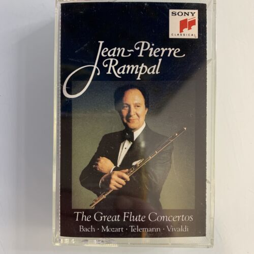 Jean Pierre Rampal Great Flute Concertos (Cassette)