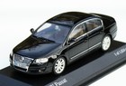 VW Passat sedan B6 Type 3C manufactured 2005-2010, black, Minichamps model M. 1:43