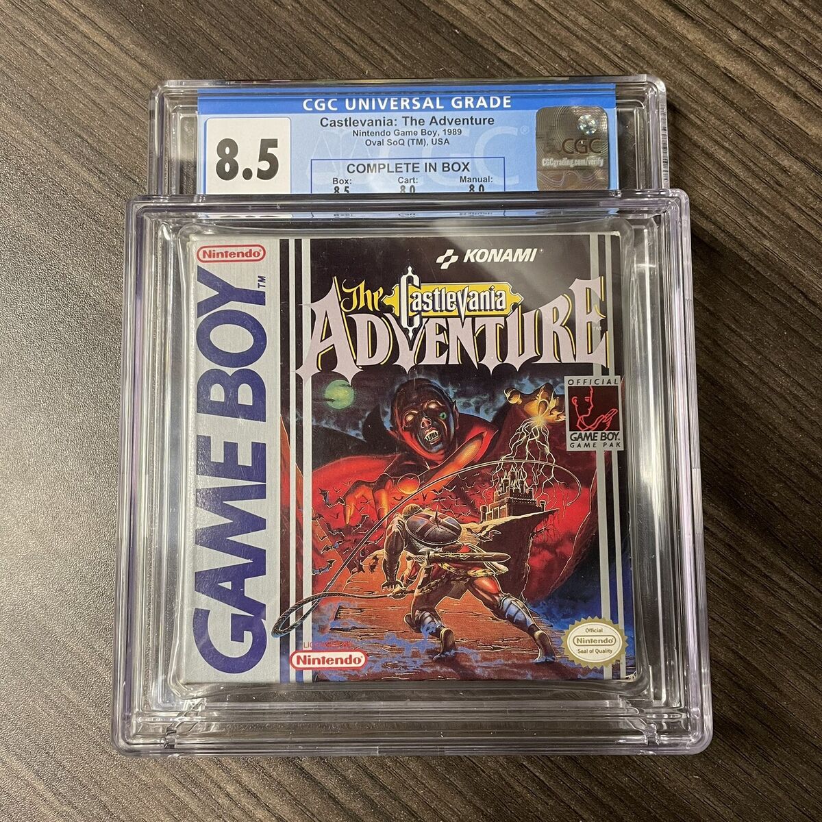 Castlevania: The Adventure Nintendo Gameboy GB Complete CIB Castlevania: The Adventure Nintendo Gameboy GB Complete CIB