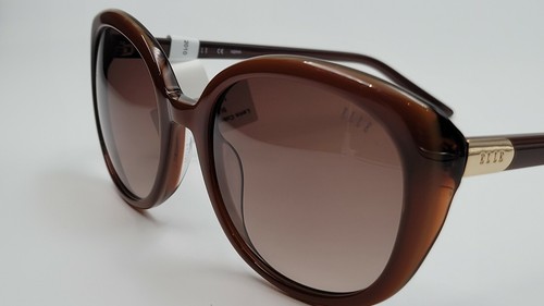 Genuine Designer Elle Sunglasses Glasses Brown - Picture 3 of 3