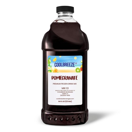 Coolbreeze® Beverages Premium Frozen Drink Machine Mix - Pomegranate - 第 1/5 張圖片