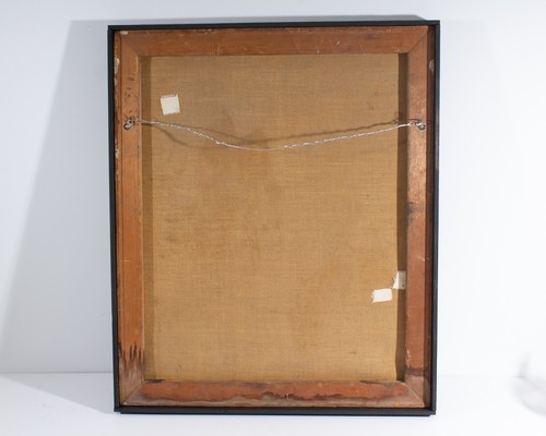 Reiko Sakagami Baum Abstrakt Öl und Kreide Pastell auf Leinwand Abstraktes Gemälde - Bild 8 von 8