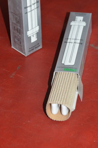 (20) USHIO Compact Fluorescent Light Bulb 18W UFL-CF-18DE/841 T4 Base Bulbs OEM - Picture 4 of 12