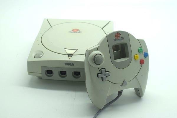 Sega Dreamcast Console Grey Japanese Japan NTSC J with Controller