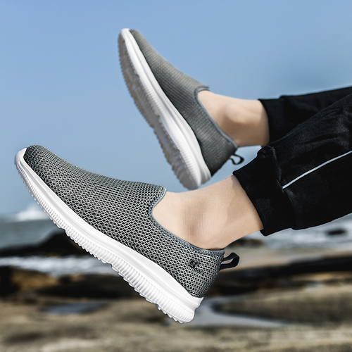 2023 Summer Men Casual Shoes Light Walking Breathable Comfortable Shoes 
