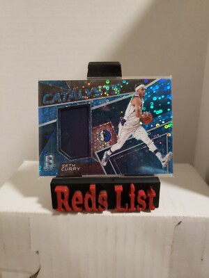 2017-18 Panini Spectra Catalysts Neon Blue 41/99 Seth Curry #CAT