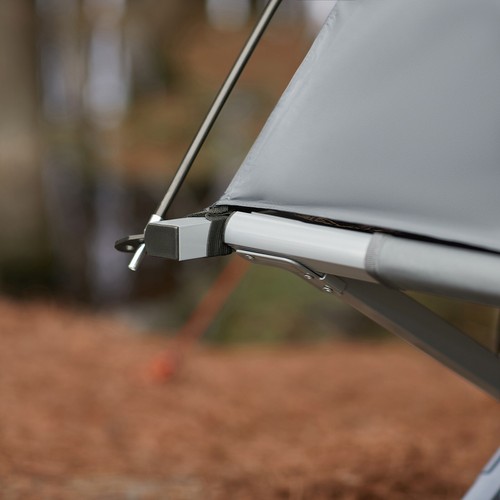 SoBuy 2 Person Camping Bed Foldable Camping Tent with Bed,Grey,OGS60-L-HG,UK - Picture 9 of 15