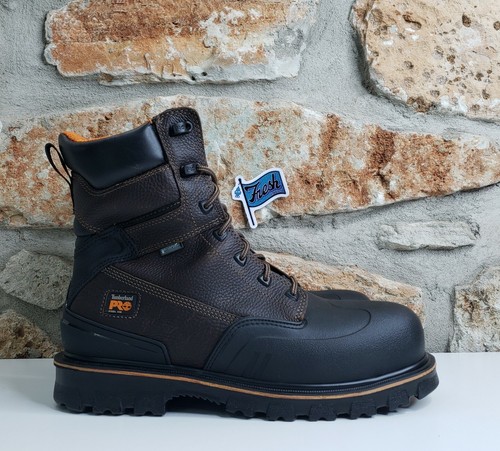 Timberland Pro Rigmaster XT 8" Stahl Sicherheit Zehe Wasserdicht Stiefel Herren Gr. 11M NEU - Bild 5 von 13