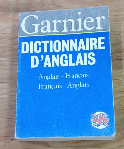 Dictionnaire Anglais-Francais Garnier 1985 France Dictionary Mini Pocket PB - Picture 1 of 12