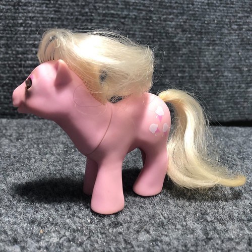 1986 My Little Pony MLP Vintage G1 Baby Lickety Split Beddy Bye Eyes Hasbro Pink - Picture 2 of 6