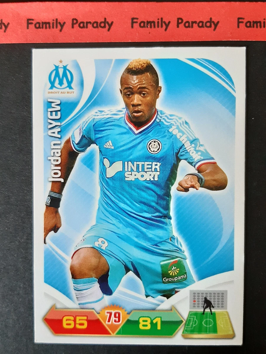 Jordan Ayew 139 Marseille Card Panini Adrenalyn Foot France Ligue