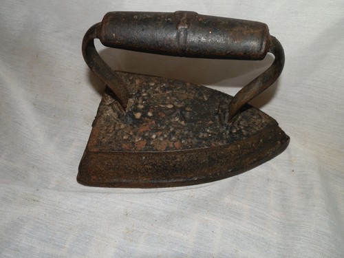 Vintage, Antique, Cast Iron, Star Design, #7, Sad Iron - Picture 7 of 7