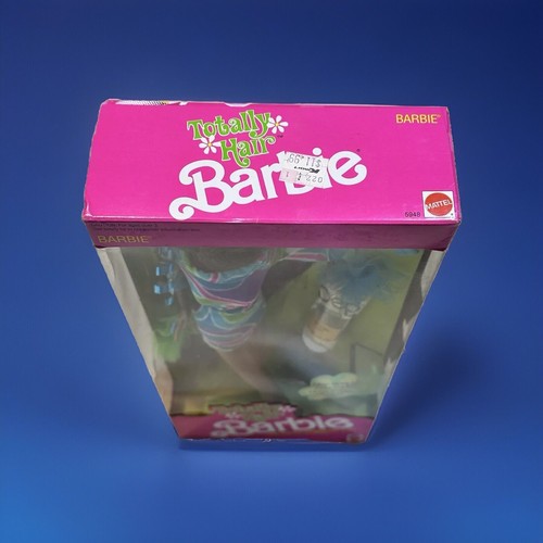 Muñeca Barbie Totally Hair AA 1991 #5948 ¡Pelo largo! Nuevo en caja NRFB 🌀🟣💖🟡🔵 - Imagen 5 de 17