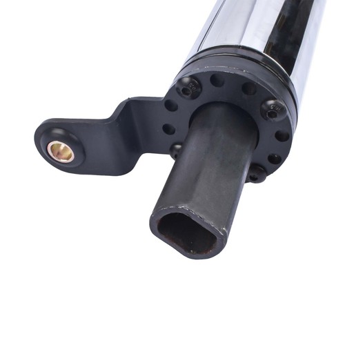 Street Hot Rod Stainless Tilt Steering Chrome Column 30" Shift No Key Automatic - Foto 8 di 11