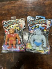 SQUISH MONSTER ICE-ACC &   Roy-Botto JA-RU Stretch Toy Classic Horror