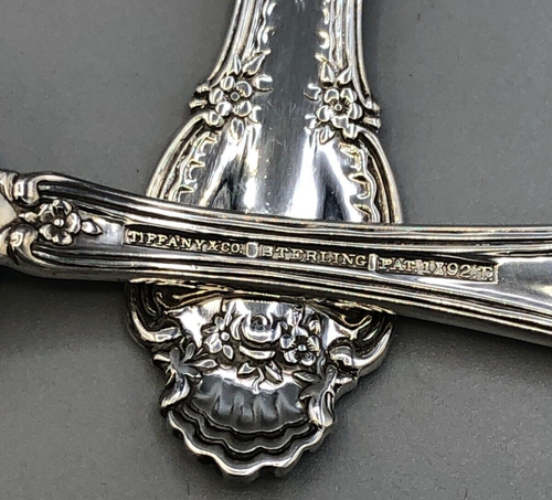 Richelieu Sterling Silver by Tiffany set of 6 Teaspoons 6" - Picture 5 of 7