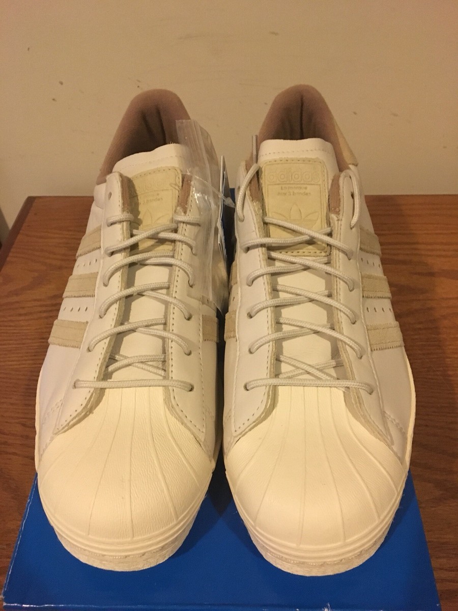 Adidas Beauty And Youth SS80s BY Superstar Tan Q34552 Size