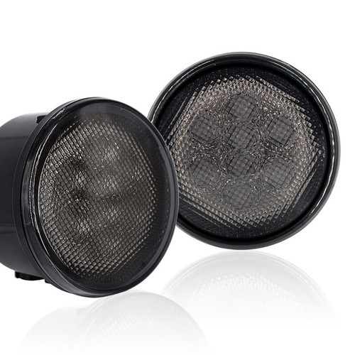Front LED Turn Signal Lights for 2007-2017 Jeep Wrangler JK Amber Parking Lamps - Picture 6 of 12