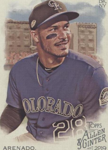 2019 Topps Allen & Ginter - Nolan Arenado #107 - 1 of 1
