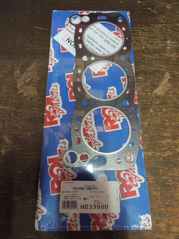 ROL Head Gasket HG33800 for 1989-1995 Ford Taurus 3.0L 183 CID SHO V6 DOHC VIN Y - Image 2 of 2
