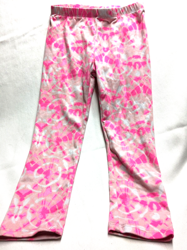 Lot 1105- Girls Pink Stretch Pants- Size 4T - Picture 1 of 2