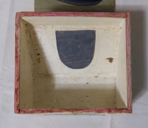 Rare Hopi Kewanwytewa Era Giant Altar Kneeling Butterfly Toad Kachina - Picture 8 of 17