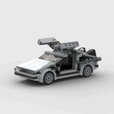 MOC LEGO Car: DeLorean DMC-12 Back to Future