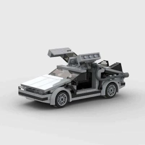 MOC LEGO Car: DeLorean DMC-12 Back to Future - Bild 1 von 4