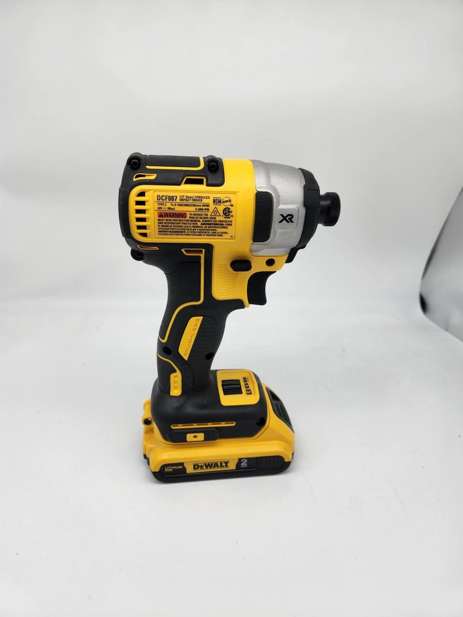 Dewalt dcf887 manual new arrivals