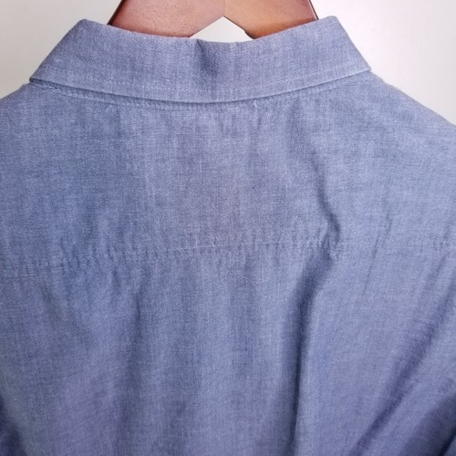 Third Culture XL SLIM FIT chambray long sleeve casual button up shirt EUC - Picture 9 of 9