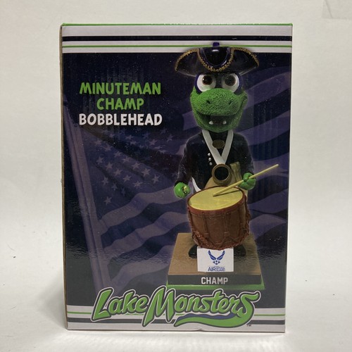 Vermont Lake Monsters CHAMP Minuteman Air National Guard Bobblehead SGA 4.07.24 - Bild 1 von 8