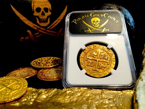 PERU 1708 FINEST KNOWN 8 ESCUDOS NGC 63 1715 FLEET SHIPWRECK PIRATE GOLD COINS - Picture 3 of 12