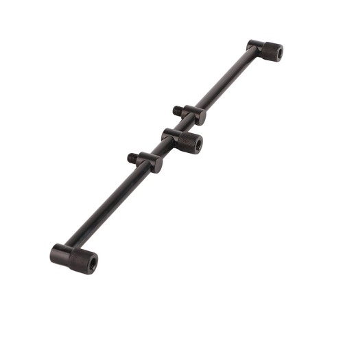 Buzz Bar 40 cm 3 teste in lega di alluminio per canne da pesca traversa staffa Fishi TD - Foto 3 di 22