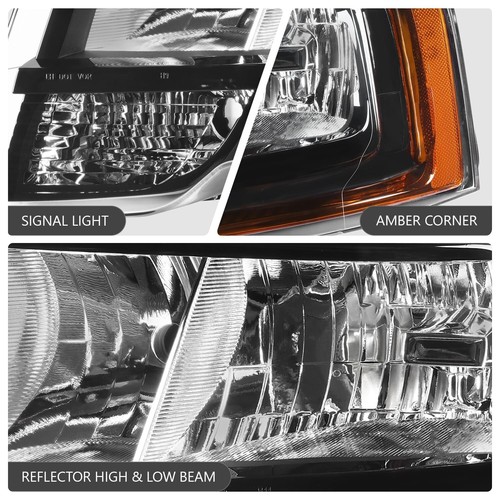 For 15-17 Ford Expedition OE Style Black Housing Left Driver Side Headlight - Bild 4 von 7